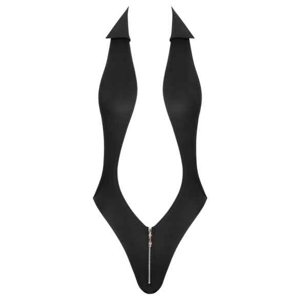 Cottelli Party - galléros body (fekete)