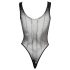 Cottelli - strasszos necc body (fekete) - (S-L)