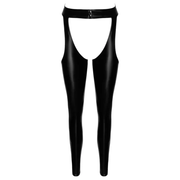 Noir - fényes harisnya - chaps (fekete)