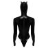 Black Velvet - hosszúujjú Batwoman body (fekete)