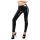 LATEX - cipzáras leggings (fekete)