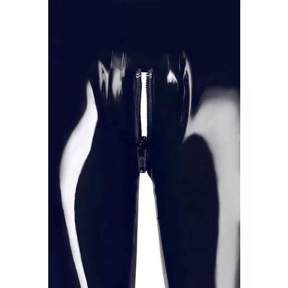 Late X cipzáras leggings (fekete)