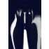 LATEX - cipzáras leggings (fekete)