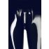 LATEX - cipzáras leggings (fekete)