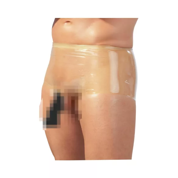 Late X boxer + péniszköpeny (testszínű)