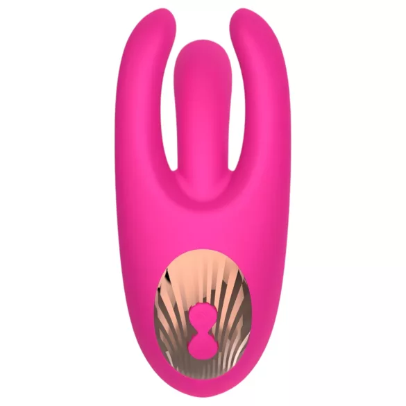 Mroow - akkus, 3 ágú csiklóizgató vibrátor (pink)