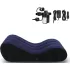 Desirel Magic Pillow - Felfújható szex szófa - nagy (kék)
