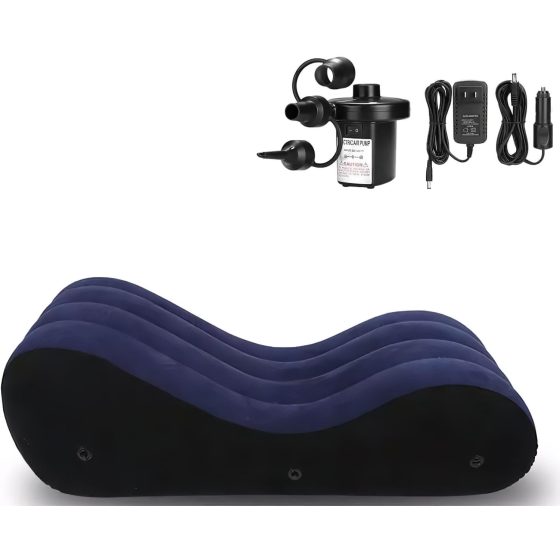 Magic Pillow - Felfújható szexágy - nagy (kék)