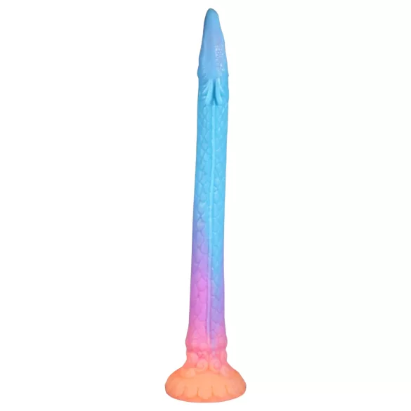 OgazR XXL Eel - foszforeszkáló anál dildó - 47 cm (pink)