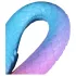 OgazR XXL Eel - foszforeszkáló anál dildó - 47 cm (pink)