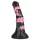 Bad Horse - szilikon ló pénisz dildó - 18 cm (fekete-pink)