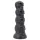 Topped Monster - koponya dildó - 22 cm (fekete)
