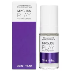   Mixgliss Play - G-pont stimuláló síkosító gél nőknek, illatmentes (30ml)