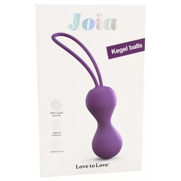 Love to Love Joia - gésagolyó duó (lila)