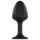 Dorcel Geisha Plug Diamond XL - fehér köves anál plug (fekete)