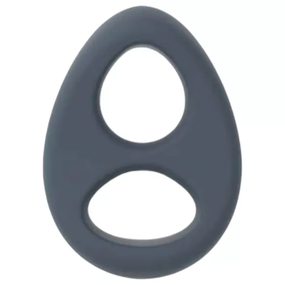 Dorcel Liquid-soft Teardrop - péniszgyűrű (szürke)