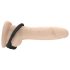 Dorcel Stronger Ring - fém betétes péniszgyűrű (fekete)