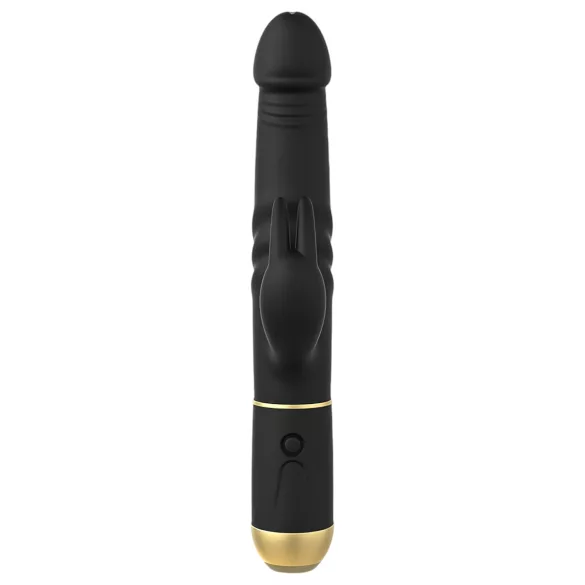 Dorcel Furious Rabbit 2.0 - lökő csiklókaros vibrátor (fekete)
