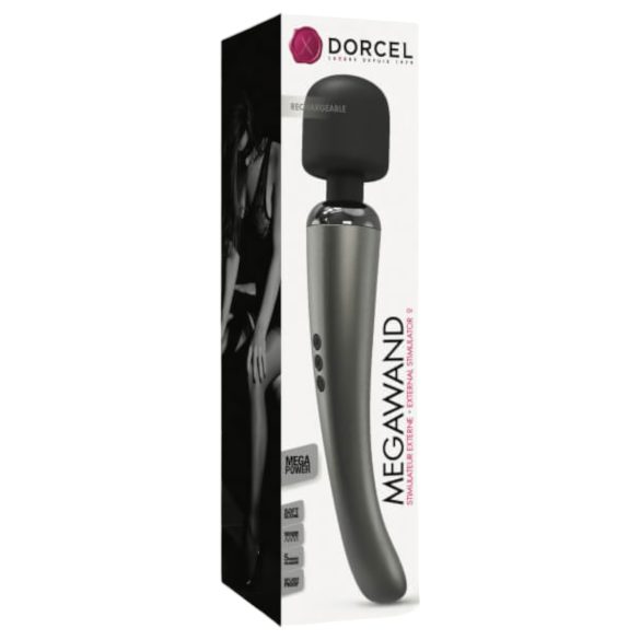 Dorcel Megawand - akkus masszírozó vibrátor (ezüst)