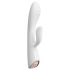 Dorcel Flexi Rabbit - melegítő csiklókaros vibrátor (fehér)
