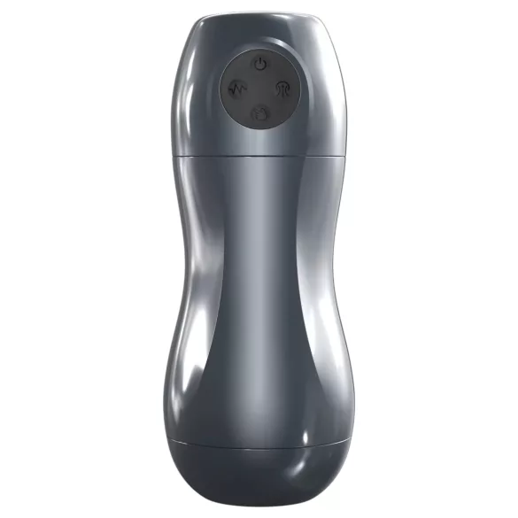Dorcel Blowjoy Vibe - szívó és vibrációs akkus maszturbátor (szürke)