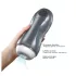 Dorcel Blowjoy Vibe - szívó és vibrációs akkus maszturbátor (szürke)