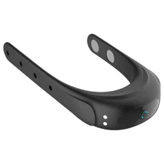   Funny Me - akkus, állítható vibrációs péniszgyűrű (fekete)