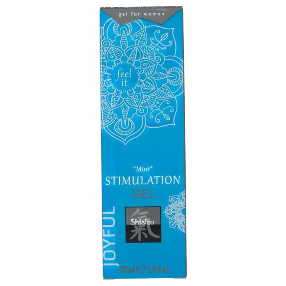 HOT Shiatsu Joyful - stimuláló krém nőknek - menta (30ml)