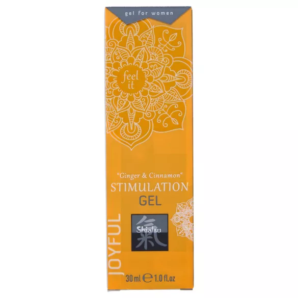 HOT Shiatsu - stimuláló krém nőknek - gyömbér és fahéj (30 ml)