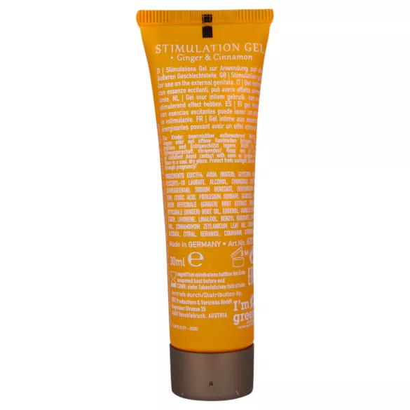 HOT Shiatsu - stimuláló krém nőknek - gyömbér és fahéj (30 ml)