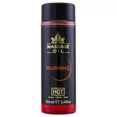 HOT bőrápoló masszázsolaj - melegítő hatású (100ml)