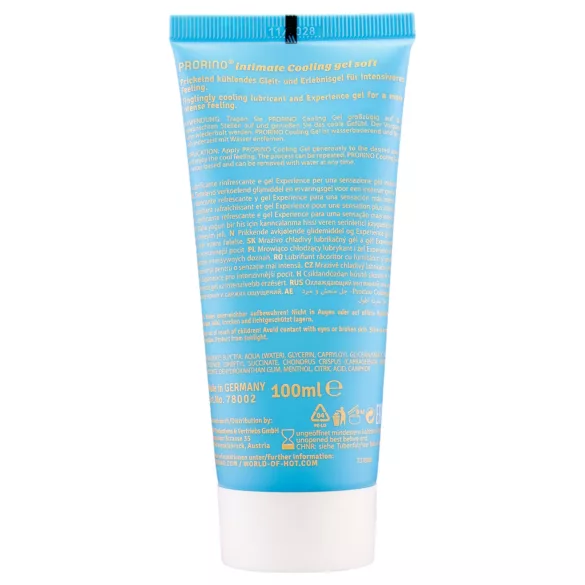 HOT Prorino - gyengéd hűsítő intim krém férfiaknak (100 ml)