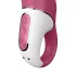 Satisfyer Petting Hippo - akkus, vízálló G-pont vibrátor (pink)
