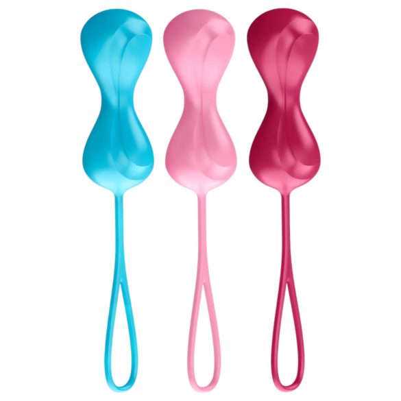 Satisfyer Power Balls – mozgó golyós gésagolyó szett (3 db)