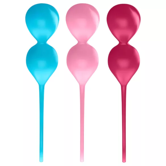 Satisfyer V Balls - gésagolyó duó szett (3 részes)
