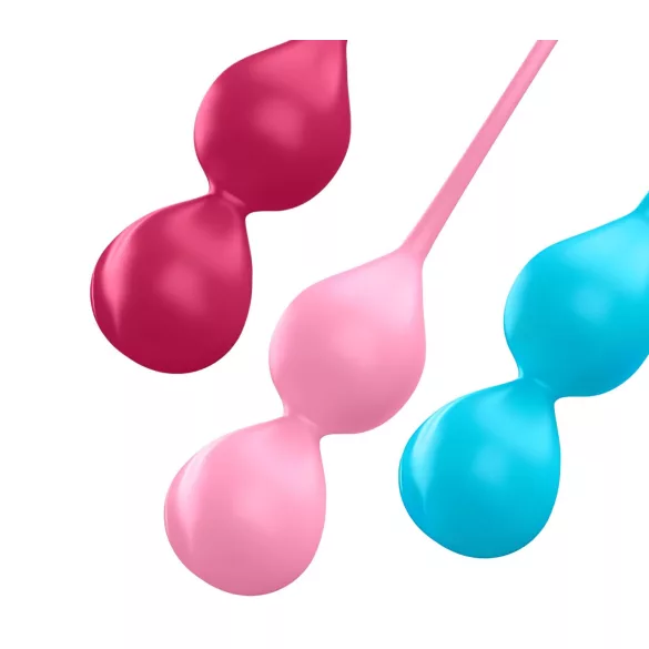 Satisfyer V Balls - gésagolyó duó szett (3 részes)