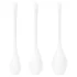 Satisfyer Yoni Power 1 - gésagolyó szett - fehér (3 részes)