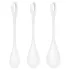 Satisfyer Yoni Power 1 - gésagolyó szett - fehér (3 részes)