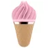 Satisfyer Sweet Treat - akkus, forgó csikló vibrátor, csiklóizgató (pink-barna)