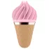 Satisfyer Sweet Treat - akkus, forgó csikló vibrátor, csiklóizgató (pink-barna)