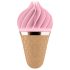 Satisfyer Sweet Treat - akkus, forgó csikló vibrátor (pink-barna)
