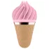 Satisfyer Sweet Treat - akkus, forgó csikló vibrátor, csiklóizgató (pink-barna)