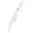 Satisfyer Wand-er Woman - vízálló masszírozó vibrátor (fehér)
