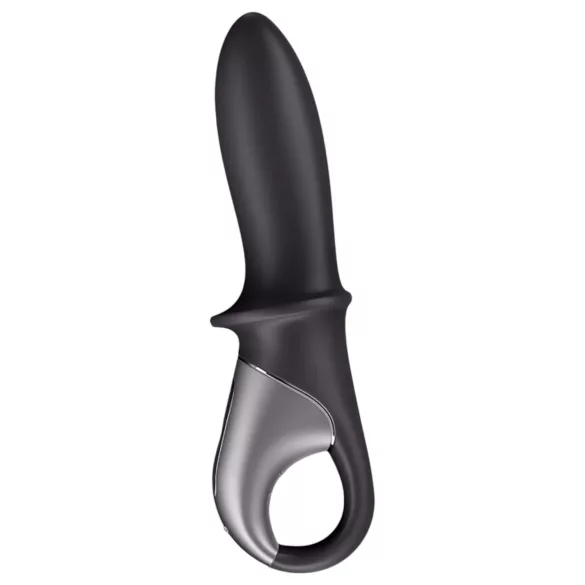 Satisfyer Hot Passion - app-vezérelt melegítő anál vibrátor (fekete)