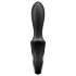 Satisfyer Heat Climax - okos, melegítő anál vibrátor (fekete)