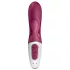 Satisfyer Hot Bunny - okos csiklókaros melegítő vibrátor (piros)