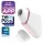 Satisfyer Love Triangle - App-vezérelt léghullámos csiklóizgató (fehér)