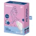 Satisfyer Love Triangle - App-vezérelt léghullámos csiklóizgató (fehér)