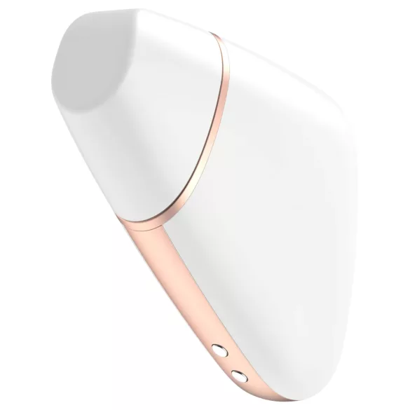 Satisfyer Love Triangle - App-vezérelt léghullámos csiklóizgató (fehér)