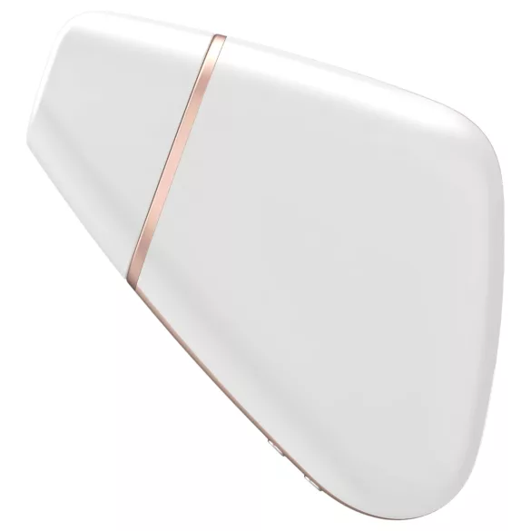 Satisfyer Love Triangle - App-vezérelt léghullámos csiklóizgató (fehér)